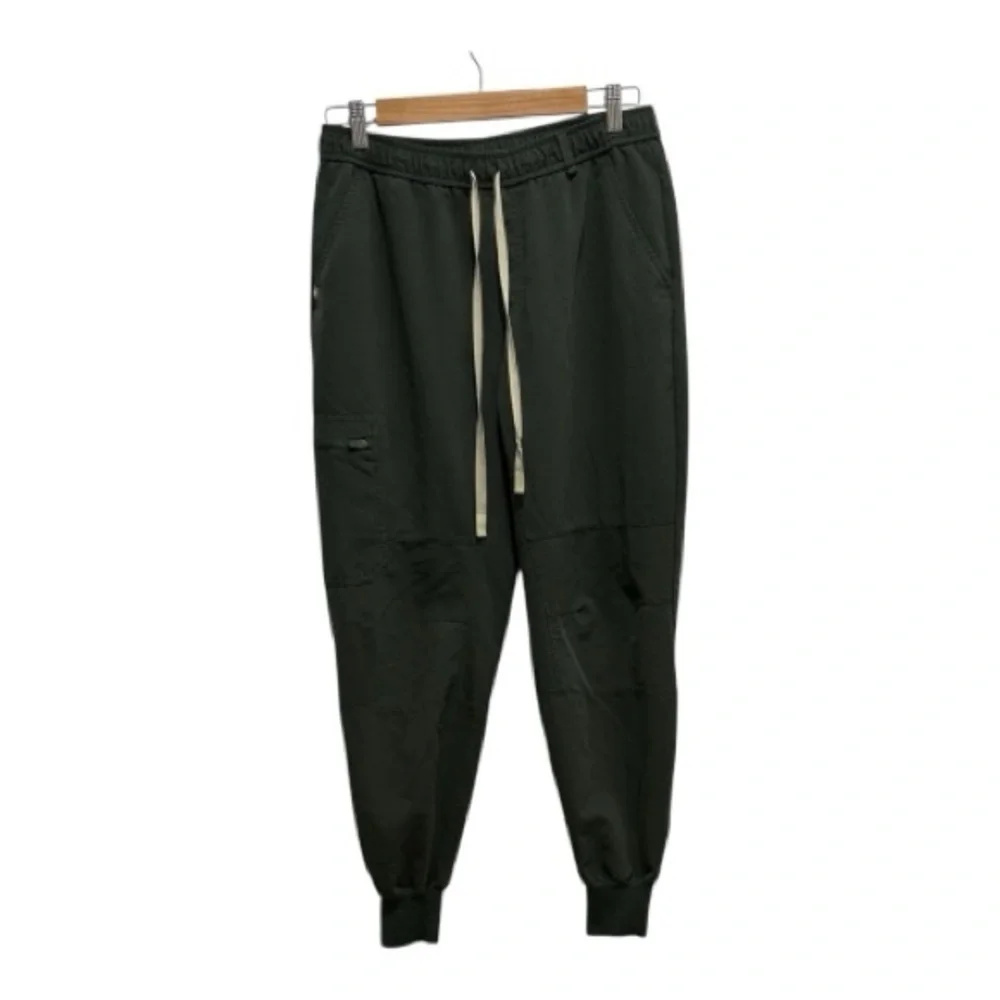 FIGS Zamora Jogger Scrub Pants Men’s Medium Hunter Green PO# 2241